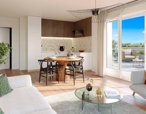Achat / Vente appartement neuf Noisy-le-Grand à 3 min à pied des berges de Marne (93160) - Réf. 11768
