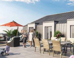 Achat / Vente appartement neuf Pontoise Eco quartier Cour d’Honneur proche RER C (95000) - Réf. 9031