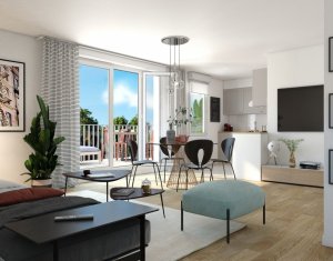 Investissement locatif : Appartement en loi Pinel  Vitry-sur-Seine à 10 min RER C et future ligne 15 (94400) - Réf. 8163