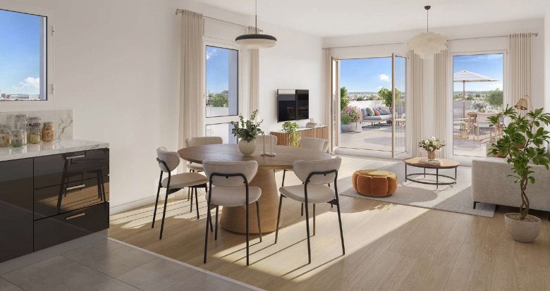 Achat / Vente appartement neuf Argenteuil proche de la gare Transilien J (95100) - Réf. 13458