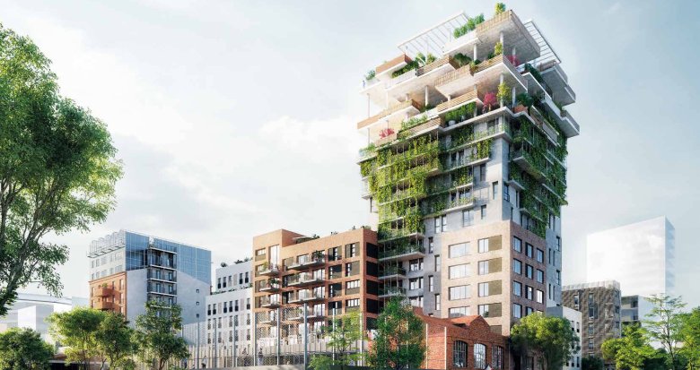 Achat / Vente appartement neuf Asnières-sur-Seine proche gare métro 15 et gare RER C (92600) - Réf. 12987
