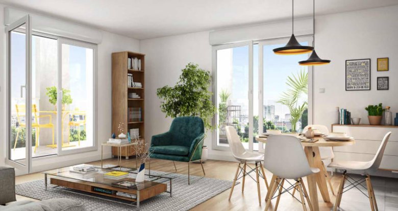 Achat / Vente appartement neuf Asnières-sur-Seine proche station métro 13 Les Agnettes (92600) - Réf. 6644