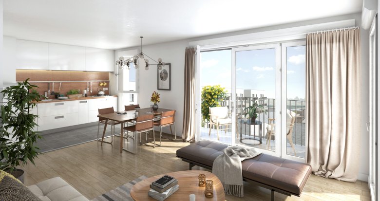 Achat / Vente appartement neuf Aubergenville proche gare (78410) - Réf. 7193