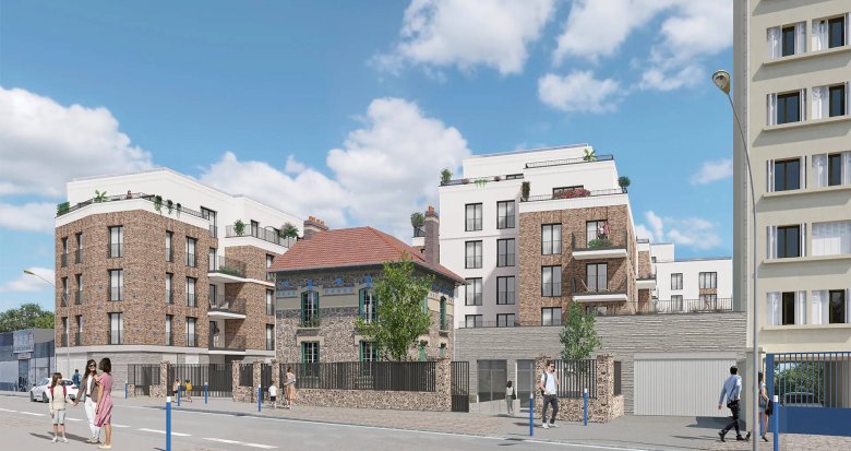 Achat / Vente appartement neuf Aubervilliers à 15 min à pied de la future gare ligne 15 Est (93300) - Réf. 12386