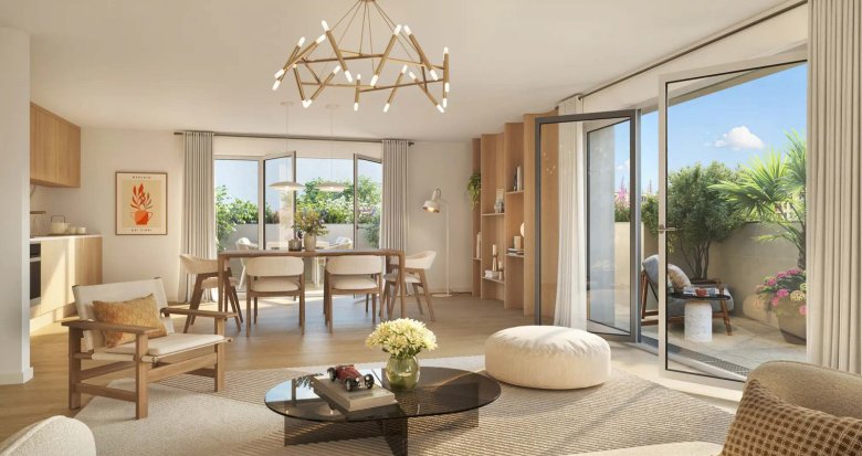 Achat / Vente appartement neuf Aubervilliers à 3 minutes à pied du métro 12 (93300) - Réf. 12768