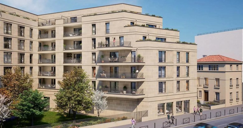 Achat / Vente appartement neuf Aubervilliers à 3 minutes à pied du métro 12 (93300) - Réf. 12768