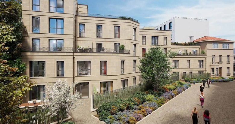 Achat / Vente appartement neuf Aubervilliers à 3 minutes à pied du métro 12 (93300) - Réf. 12768