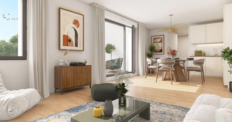 Achat / Vente appartement neuf Aubervilliers à 350m de la gare RER B (93300) - Réf. 13467