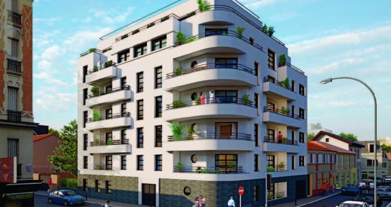 Achat / Vente appartement neuf Aubervilliers à 4 min à pied du métro 12 (93300) - Réf. 8533