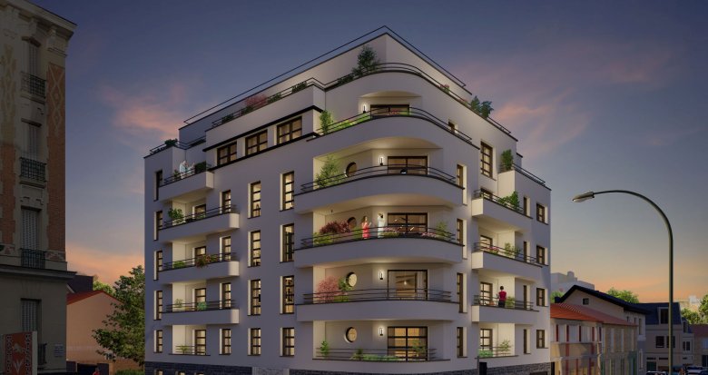 Achat / Vente appartement neuf Aubervilliers à 4 min à pied du métro 12 (93300) - Réf. 8533