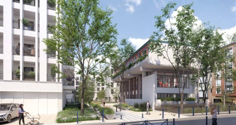 Achat / Vente appartement neuf Aubervilliers à 5 minutes à pied de l’Hôtel de Ville (93300) - Réf. 11892