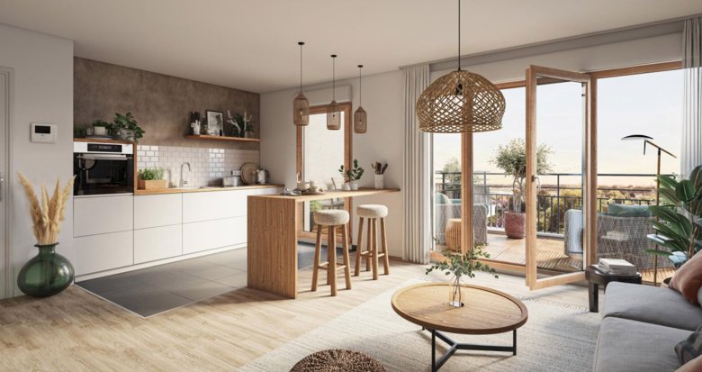Achat / Vente appartement neuf Aubervilliers à 500 mètres du métro ligne 12 (93300) - Réf. 13126