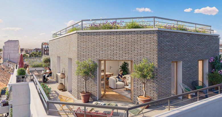 Achat / Vente appartement neuf Aubervilliers à 500 mètres du métro ligne 12 (93300) - Réf. 13126