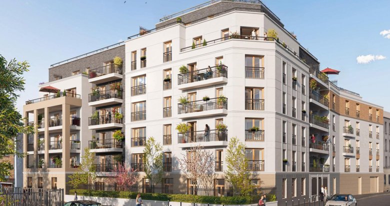 Achat / Vente appartement neuf Aubervilliers à 500 mètres du métro ligne 12 (93300) - Réf. 13126