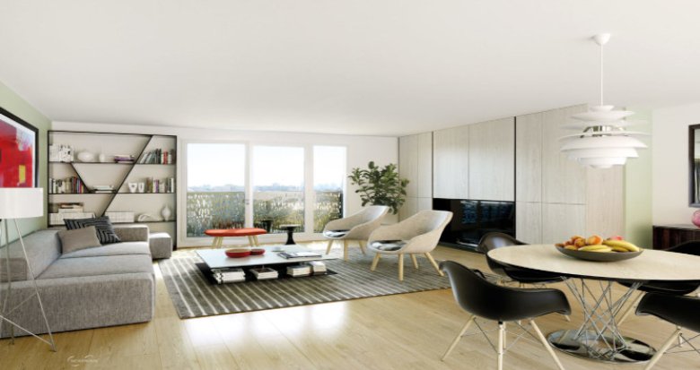Achat / Vente appartement neuf Aubervilliers à 850m du RER B (93300) - Réf. 5629