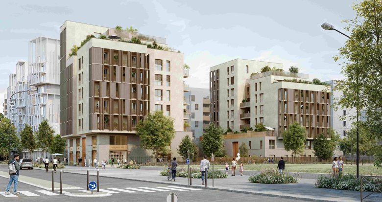 Achat / Vente appartement neuf Aubervilliers à deux pas du futur campus Condorcet (93500) - Réf. 12676
