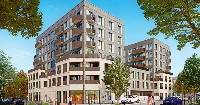 Achat / Vente appartement neuf Aulnay-sous-Bois à 10 min à pied du futur métro ligne 16 (93600) - Réf. 12323