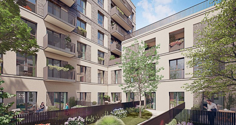 Achat / Vente appartement neuf Aulnay-sous-Bois à 10 min à pied du futur métro ligne 16 (93600) - Réf. 12323