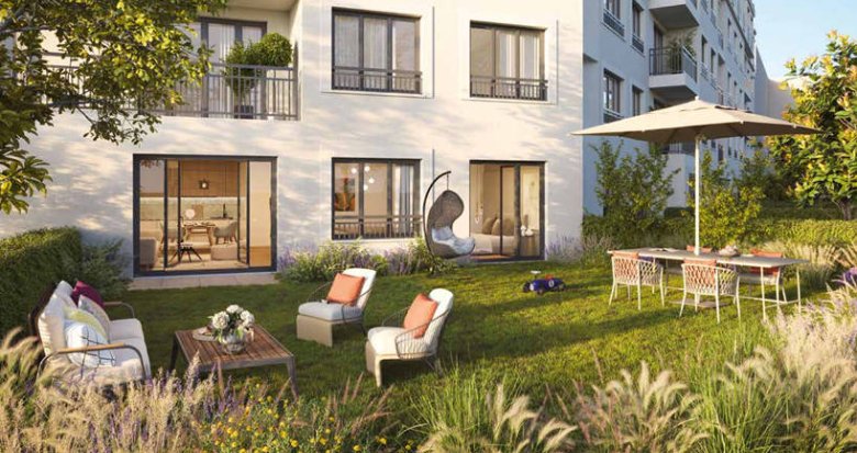 Achat / Vente appartement neuf Aulnay-sous-Bois à 15 minutes à pied de la gare RER (93600) - Réf. 12252