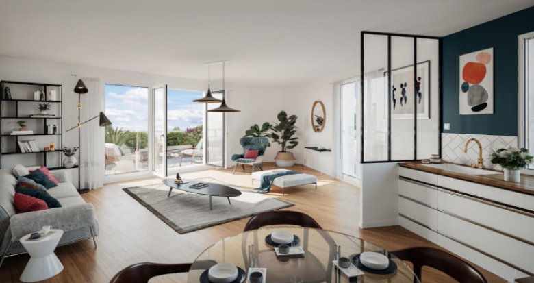 Achat / Vente appartement neuf Bobigny à 650 m de la station Pont de Bondy (93000) - Réf. 13534