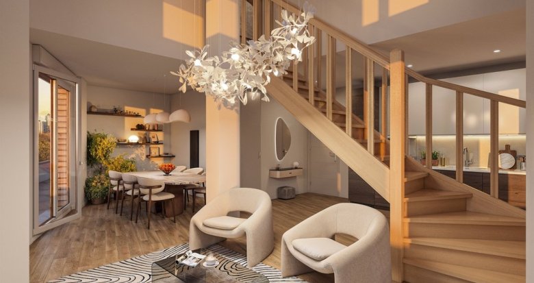 Achat / Vente appartement neuf Bobigny proche du canal et du métro 5 et 15 (93000) - Réf. 12714