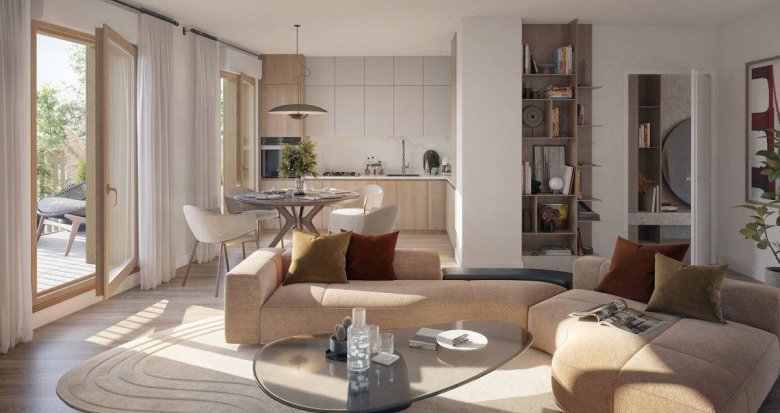 Achat / Vente appartement neuf Boissy-Saint-Léger quartier de la Charmeraie proche RER A (94470) - Réf. 12293