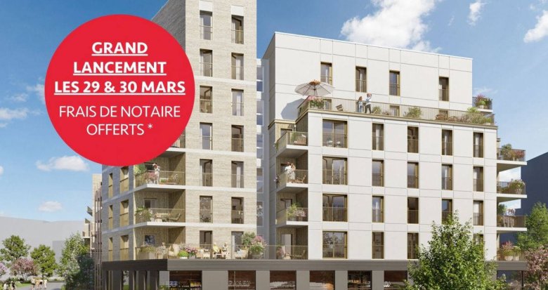 Achat / Vente appartement neuf Boissy-Saint-Léger quartier de la Charmeraie proche RER A (94470) - Réf. 12293