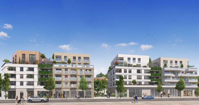 Achat / Vente appartement neuf Bondy à 400 mètres du RER E (93140) - Réf. 7782