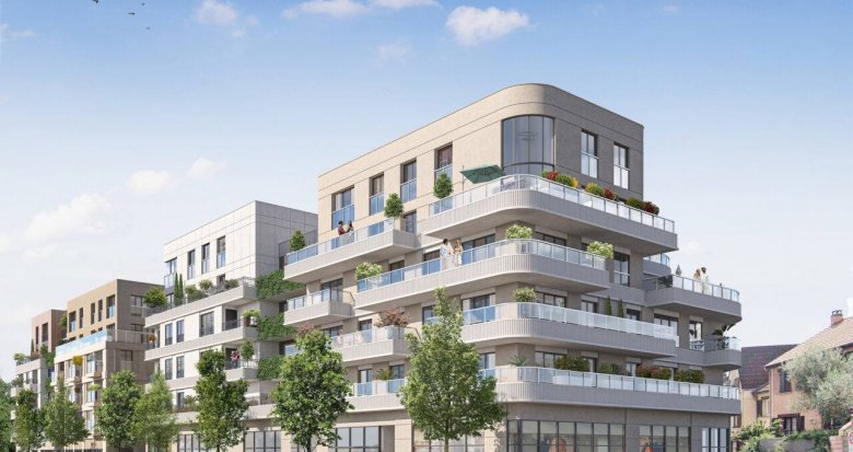 Achat / Vente appartement neuf Bondy à 400 mètres du RER E (93140) - Réf. 7782