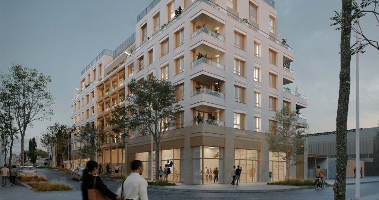 Achat / Vente appartement neuf Bondy à moins de 15 min à pied du tram T1 et future ligne 15 (93140) - Réf. 13374