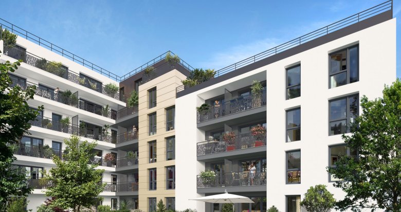 Achat / Vente appartement neuf Bondy au coeur du Saule Blanc (93140) - Réf. 12384
