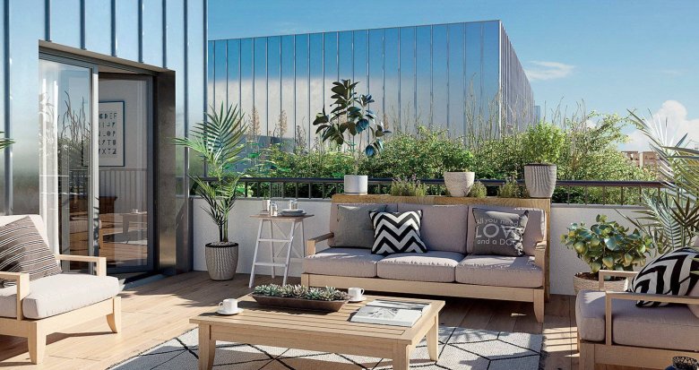 Achat / Vente appartement neuf Bondy proche RER E (93140) - Réf. 8976