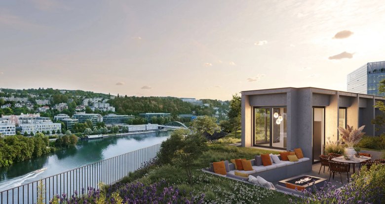 Achat / Vente appartement neuf Boulogne-Billancourt éco-quartier Rives de Seine (92100) - Réf. 13836