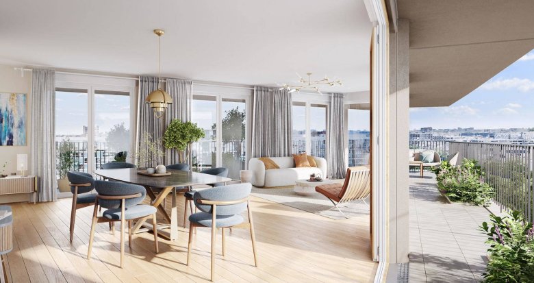 Achat / Vente appartement neuf Boulogne-Billancourt éco-quartier Rives de Seine (92100) - Réf. 13836