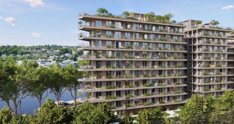 Achat / Vente appartement neuf Boulogne-Billancourt éco-quartier Rives de Seine (92100) - Réf. 13836