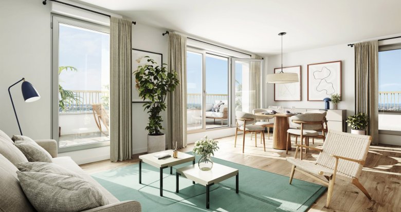 Achat / Vente appartement neuf Brunoy à quelques pas des berges de Seine (91800) - Réf. 12798