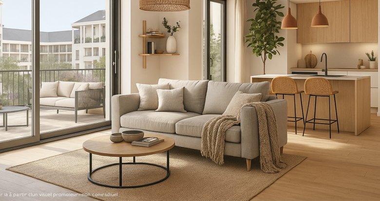 Achat / Vente appartement neuf Bussy-Saint-Georges à 5 min à pied de la gare RER A (77600) - Réf. 13706