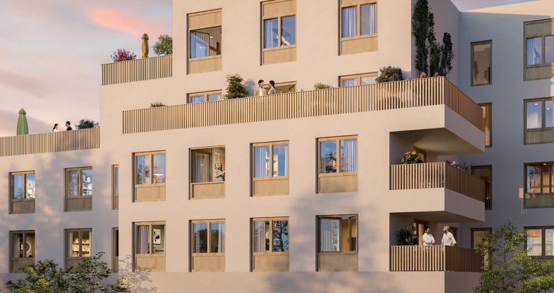 Achat / Vente appartement neuf Bussy-Saint-Georges à 9 min à vélo de la gare RER A (77600) - Réf. 13257