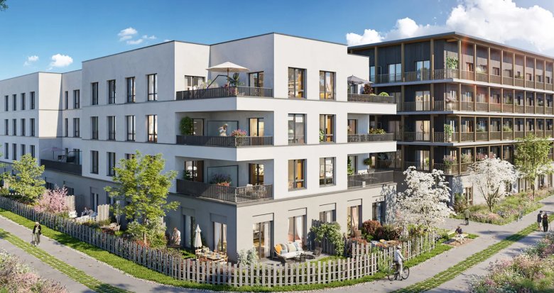 Achat / Vente appartement neuf Bussy-Saint-Georges au cœur du quartier du Sycomore (77600) - Réf. 13824
