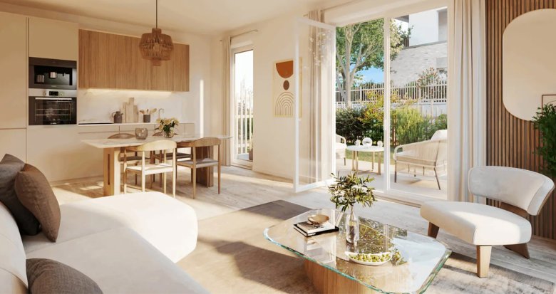 Achat / Vente appartement neuf Bussy-Saint-Georges au cœur du quartier du Sycomore (77600) - Réf. 13824