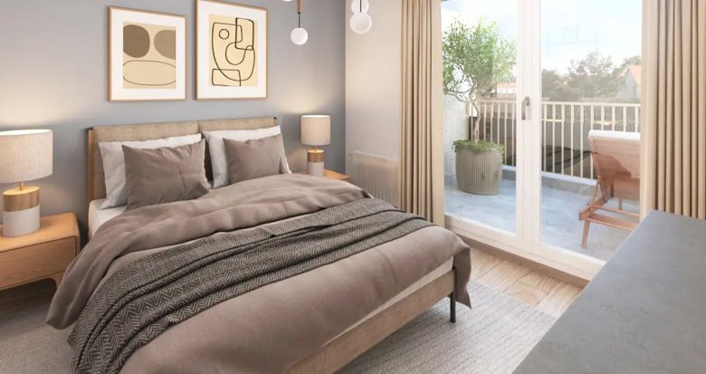 Achat / Vente appartement neuf Bussy-Saint-Georges au cœur du quartier du Sycomore (77600) - Réf. 13824