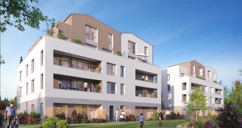Achat / Vente appartement neuf Bussy-Saint-Georges éco quartier proche toutes commodités (77600) - Réf. 7759