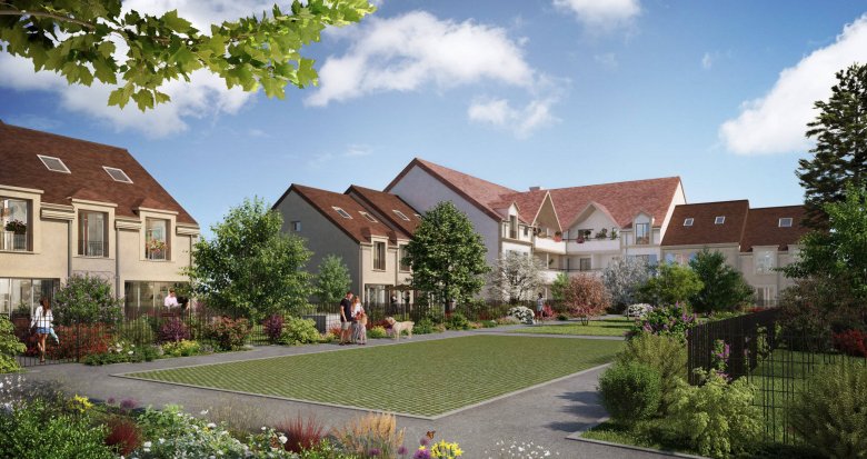 Achat / Vente appartement neuf Bussy-Saint-Georges en bordure du golf (77600) - Réf. 6243