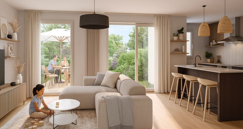 Achat / Vente appartement neuf Cergy à 30 minutes de Paris (95000) - Réf. 13290