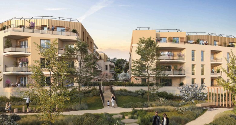 Achat / Vente appartement neuf Cesson à 700m de la gare de Cesson RER D (77240) - Réf. 12704