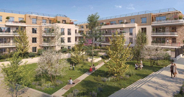 Achat / Vente appartement neuf Cesson à 700m de la gare de Cesson RER D (77240) - Réf. 12704