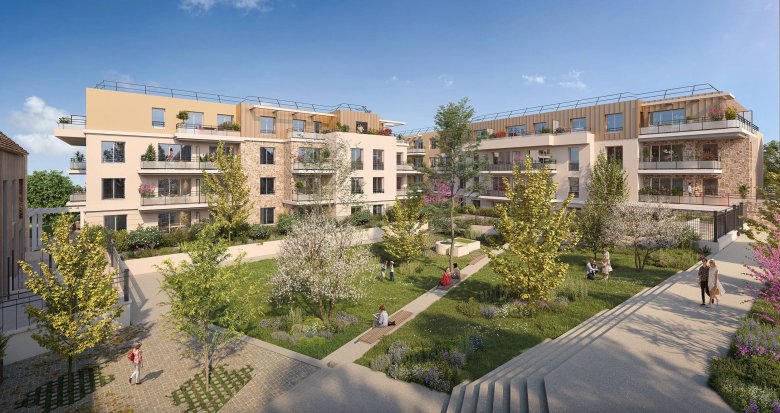 Achat / Vente appartement neuf Cesson à 700m de la gare de Cesson RER D (77240) - Réf. 12704