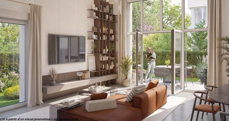 Achat / Vente appartement neuf Champigny-sur-Marne à 10 min de bus du RER A Champigny (94500) - Réf. 13595