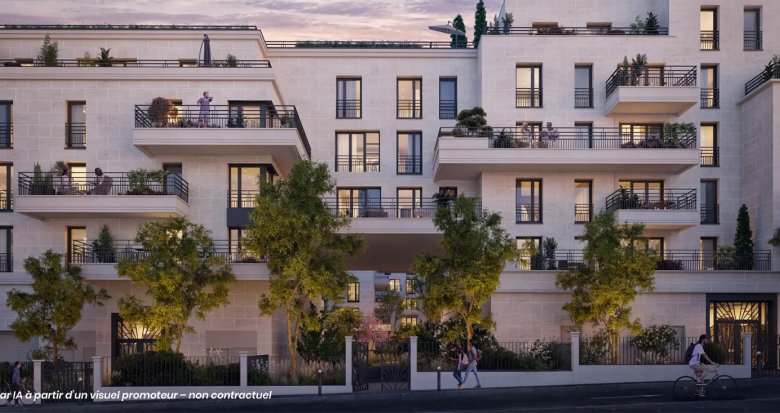 Achat / Vente appartement neuf Champigny-sur-Marne à 10 min de bus du RER A Champigny (94500) - Réf. 13595