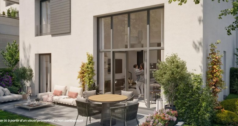Achat / Vente appartement neuf Champigny-sur-Marne à 10 min de bus du RER A Champigny (94500) - Réf. 13595